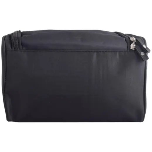 Urban Man Court Boxy Toiletry Bag Black Back